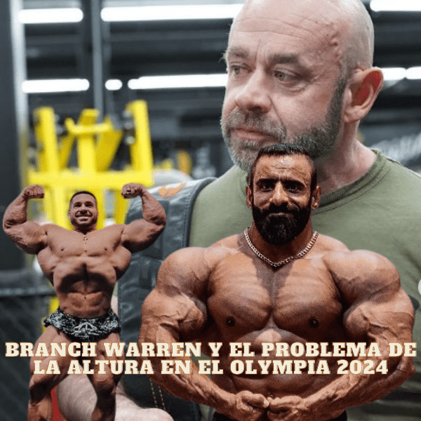 Branch Warren y el problema de la altura en el Olympia 2024