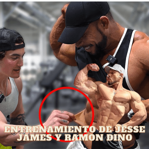 Ramón Rocha entrena brazo con Jesse James West