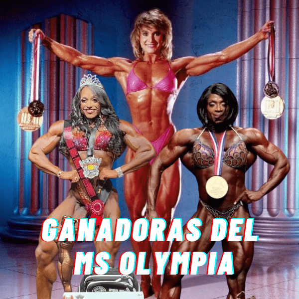 Todas las ganadoras del Ms Olympia a lo largo de la historia