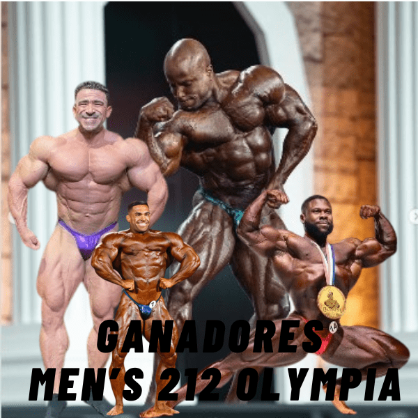 Todos los ganadores de Men's 212 en Mr. Olympia