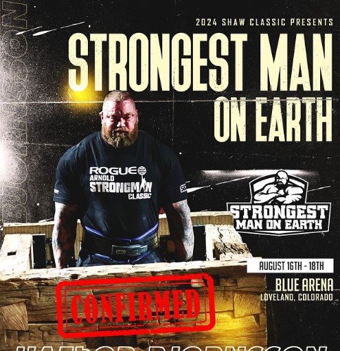 Todo sobre el Strongest Man On Earth 2024
