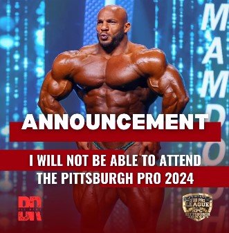 Big Ramy se retira del Pittsburgh Pro 2024