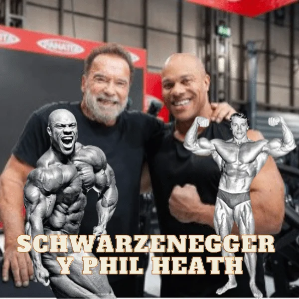 Comparamos la carrera de Schwarzenegger y Phil Heath