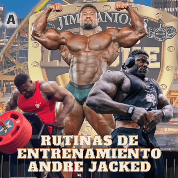 Rutinas de entrenamiento y dieta de Andrew Jacked