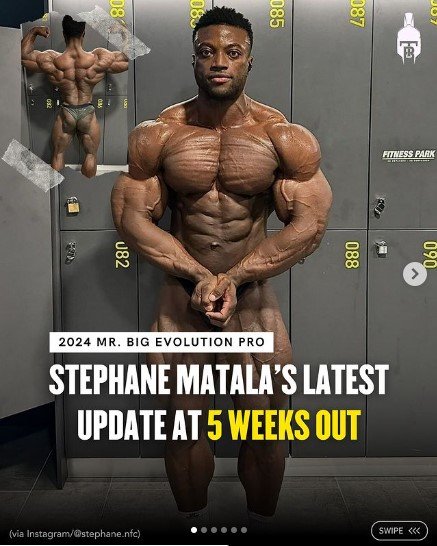 Stephane Matala a 5 semanas del BIG EVOLUTION PRO 2024