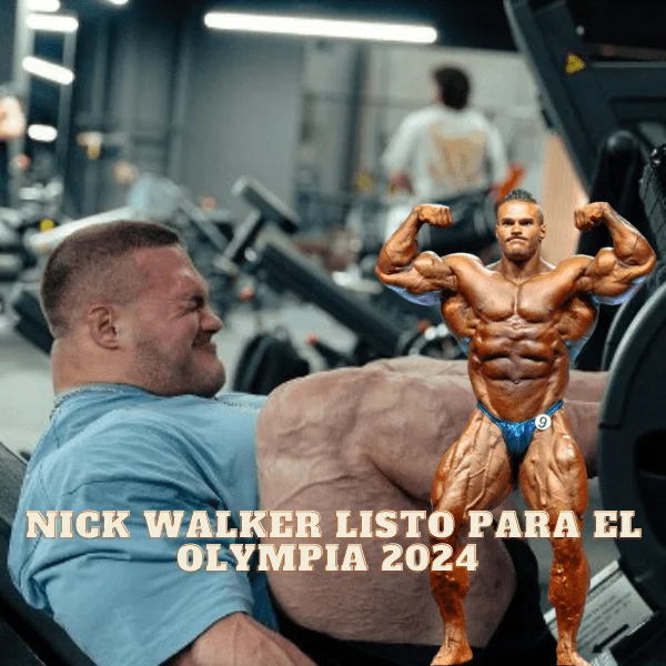 Nick Walker listo para el Olympia 2024