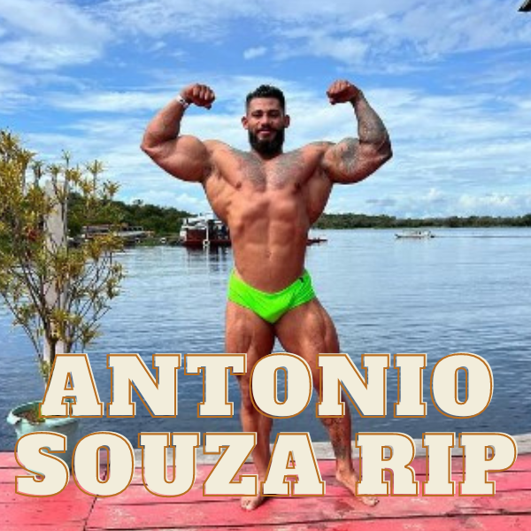 Antonio Souza el culturista brasileño muere a los 26 años