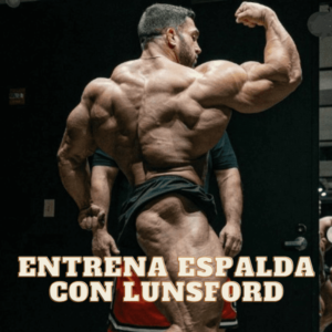 Derek Lunsford Entrenamiento de espalda a 10 semanas del Olympia