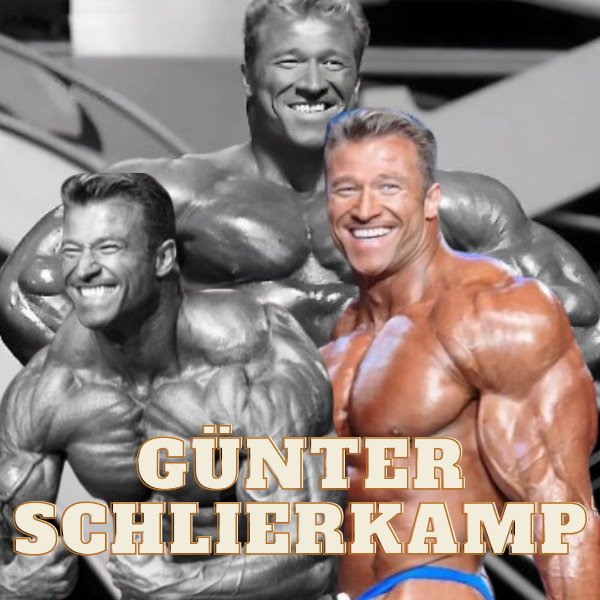 Günter Schlierkamp El gigante alemán del culturismo