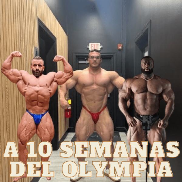 Hadi Choopan, Nick Walker y Samson Dauda a 10 Semanas del Mr. Olympia