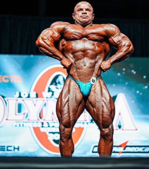 Ángel Calderón Frías (Men's 212) en los culturistas españoles en el Mr Olympia 2024