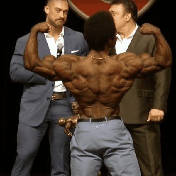 Breon Ansley en el Mr Olympia 2024