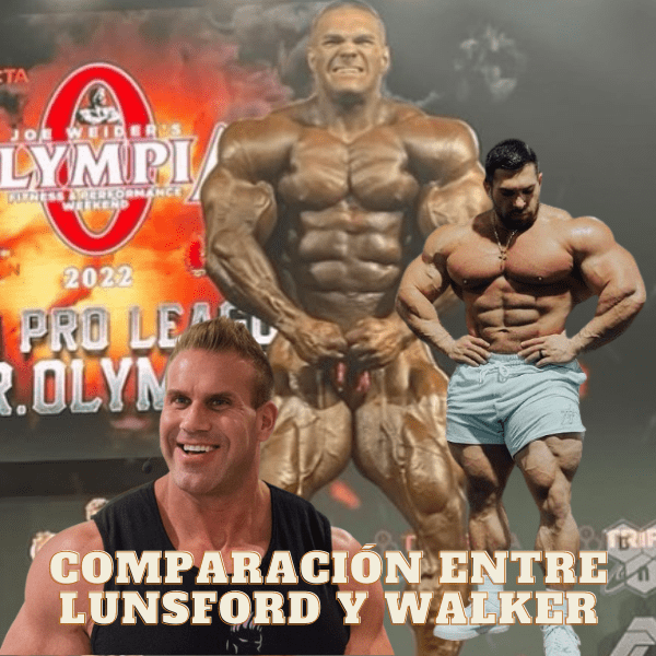 Comparación entre Nick Walker y Derek Lunsford para el Mr. Olympia 2024