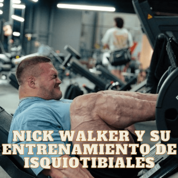 Nick Walker y su entrenamiento de Isquiotibiales tras lesión 2024