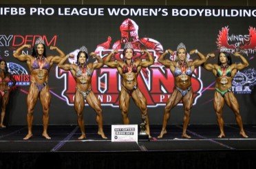 Resultados completos Women’s Bodybuilding en el Titans Grand Prix Pro 2024