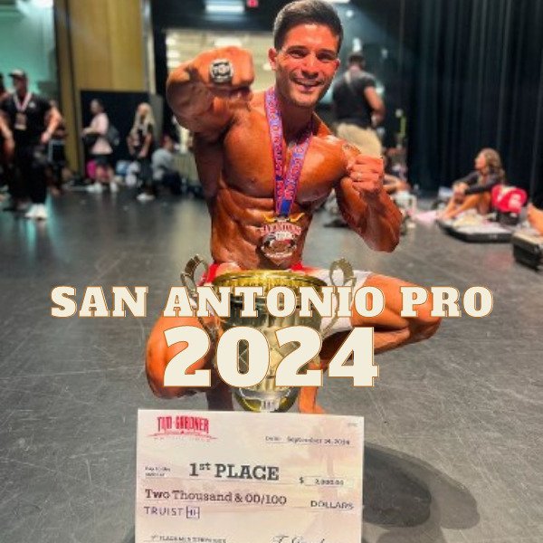 Resultados del San Antonio Pro Bodybuilding 2024