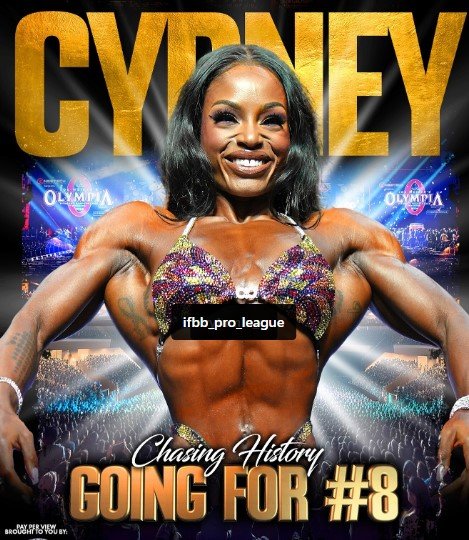 Cydney Gillon se retira tras 8 títulos de Figure Olympia