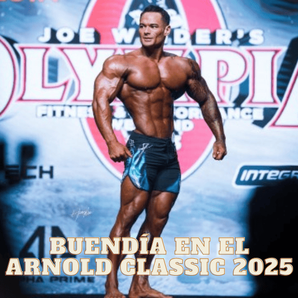 Jeremy Buendía Preparado para el Arnold Classic 2025