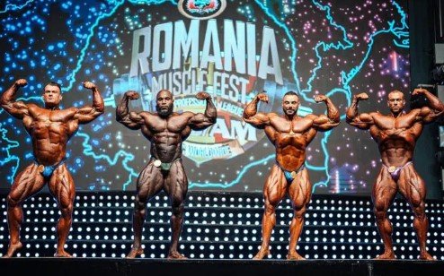 Ganadores del Rumanía Muscle Fest PRO 2024 en Men's Open